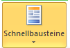 Word 2010 Schnellbausteine Word 2010 Schnellbausteine