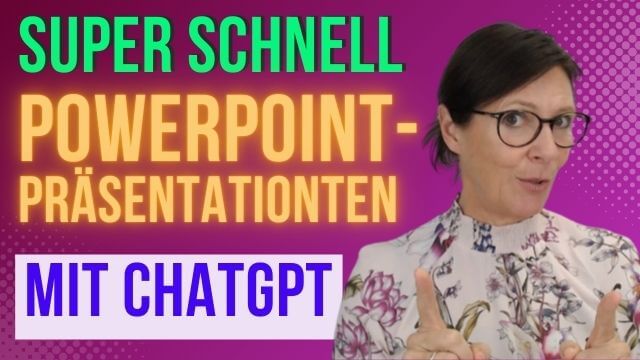 PowerPoint-Präsentationen mit ChatGPT superschnelle