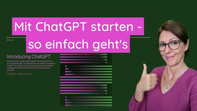 Einführung in ChatGPT