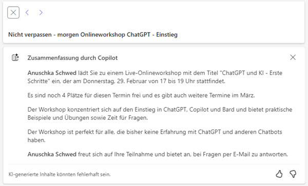 Outlook-Copilot-Zusammenfassung1