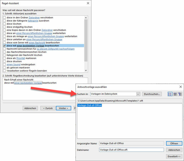 Outlook automatische Antworten mit Regeln erstellen Anuschka Schwed