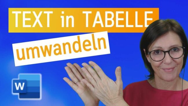 WORD-Text-in-Tabelle-umwandeln