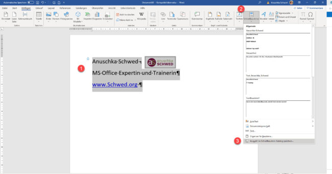 Word-Textbaustein-erstellen