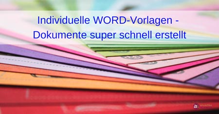 Online-Webinar Word-Vorlagen individuell erstellen