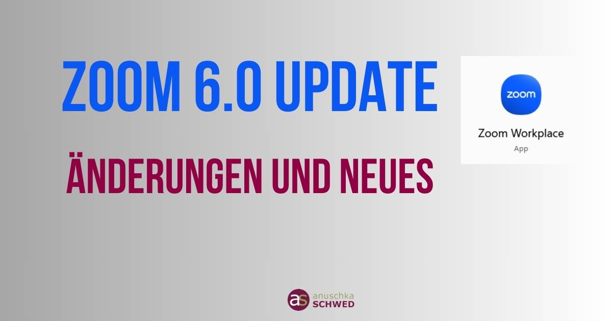Zoom 6 Update: Änderungen und Neues allgemein und bei Meetings